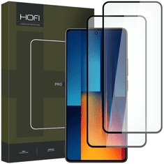 Hofi TEPELNÉ SKLO HOFI GLASS PRO+ 2 BALENÍ XIAOMI POCO M6 PRO 4G / LTE ČERNÉ