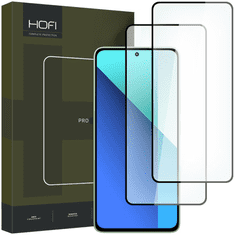 Hofi TEPELNÉ SKLO HOFI GLASS PRO+ 2 BALENÍ XIAOMI REDMI NOTE 13 4G / LTE ČERNÉ