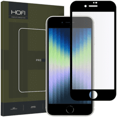 Hofi TEPELNÉ SKLO HOFI GLASS PRO+ IPHONE 7 / 8 / SE 2020 / 2022 ČERNÉ