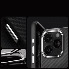 Spigen Pouzdro Spigen Enzo Aramid Mag Case S Magsafe Pro Iphone 15 Pro - Matné Černé