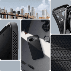 Spigen Pouzdro Spigen Liquid Air Pro Google Pixel 8A - Matná Černá