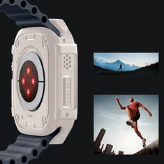 Spigen Pouzdro Spigen Rugged Armor Pro Apple Watch Ultra 1 / 2 (49 Mm) - Béžové