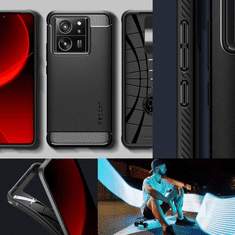 Spigen Pouzdro Spigen Rugged Armor Pro Xiaomi 13T / 13T Pro - Matná Černá