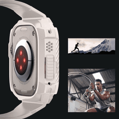 Spigen Pouzdro Spigen Rugged Armor Pro Pro Apple Watch Ultra 1 / 2 (49 Mm) - Béžové