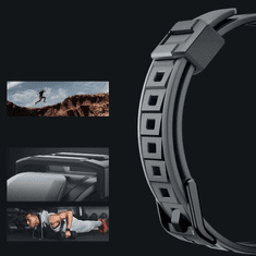 Spigen POUZDRO SPIGEN RUGGED ARMOR PRO PRO APPLE WATCH ULTRA 1/2 (49 MM) - TMAVĚ ŠEDÉ