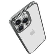 Spigen SPIGEN OPTIK CRYSTAL IPHONE 14 PRO CHROME GREY