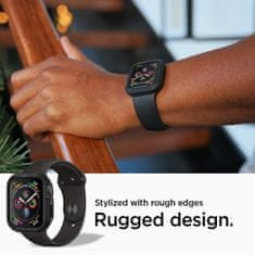 Spigen SPIGEN RUGGED ARMOR APPLE WATCH 4 / 5 / 6 / 7 / 8 / SE (44 / 45 MM) ČERNÉ