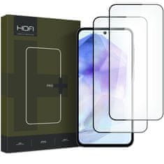 Hofi TEPELNÉ SKLO HOFI GLASS PRO+ 2BALENÍ GALAXY A35 / A55 5G ČERNÉ