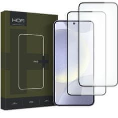 Hofi TEPELNÉ SKLO HOFI GLASS PRO+ 2BALENÍ GALAXY S24+ PLUS ČERNÉ