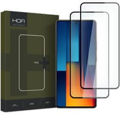 Hofi TEPELNÉ SKLO HOFI GLASS PRO+ 2 BALENÍ XIAOMI POCO M6 PRO 4G / LTE ČERNÉ