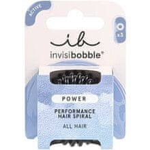 Invisibobble Invisibobble - Power True Black - Gumička do vlasů ( 3 ks ) 