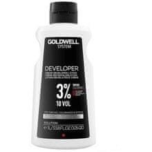 GOLDWELL Goldwell - Cream Developer Lotion 3 % 10 VOL - Krémová aktivační emulze 1000ml 