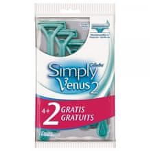 Gillette Gillette - Simply Venus 2 ( 6 Pcs ) 