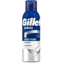 Gillette Gillette - Series Sensitive Green Tea Revitalizing Shave Foam - Revitalizující pěna na holení 200ml 