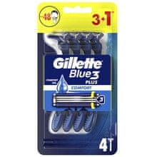 Gillette Gillette - Blue3 Plus Comfort 3+1 ks - Jednorázová holítka 