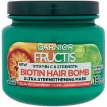 Garnier GARNIER - Fructis Vitamin & Strength Biotin Hair Bomb Mask - Posilující maska pro slabé vlasy náchylné k vypadávání 320ml 