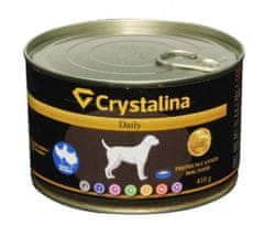 Crystalina Konzerva Daily krůta s kuřetem 410g