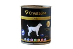 Crystalina Konzerva Daily jelenina se zeleninou 850g