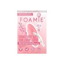 Foamie Foamie - Cherry Kiss With Cherry Blossom and Rice Milk Shower Body Bar 80.0g 