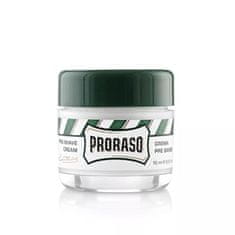 Proraso Cestovní osvěžující krém před a po holení Green Eukalyptus (Pre-Shave Cream) 15 ml