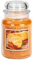 Village Candle Vonná svíčka Teplé máslové houstičky (Warm Buttered Bread) 602 g