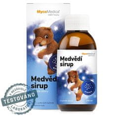 MycoMedica Medvědí sirup 200 ml + tetování ZDARMA