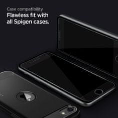 Spigen TEPELNÉ SKLO SPIGEN ALM GLASS FC IPHONE 7 / 8 / SE 2020 / 2022 ČERNÉ