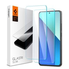 Spigen TEPELNÉ SKLO SPIGEN GLAS.TR SLIM 2BALENÍ XIAOMI REDMI NOTE 13 4G / LTE CLEAR