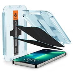 Spigen TEPELNÉ SKLO SPIGEN GLAS.TR "EZ FIT" 2 BALENÍ IPHONE 13 / 13 PRO PRIVACY