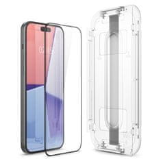 Spigen TEPELNÉ SKLO SPIGEN GLAS.TR "EZ FIT" FC IPHONE 15 ČERNÉ