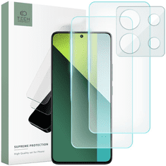 Tech-protect TEPELNÉ SKLO TECH-PROTECT SUPREME SET XIAOMI REDMI NOTE 13 PRO 5G / POCO X6 5G CLEAR