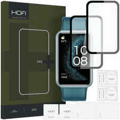 Hofi HOFI HYBRID PRO+ HYBRID GLASS 2 BALENÍ HUAWEI HODINKY FIT SE ČERNÉ