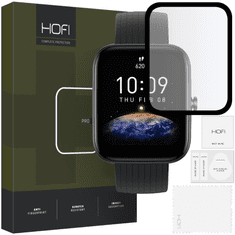 Hofi HOFI HYBRID PRO+ HYBRIDNÍ SKLO AMAZFIT BIP 3 / 3 PRO ČERNÉ