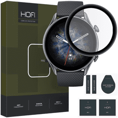 Hofi HOFI HYBRID PRO+ HYBRIDNÍ SKLO AMAZFIT GTR 3 PRO ČERNÉ