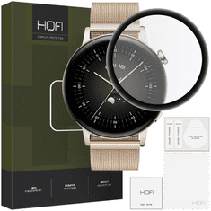 Hofi HOFI HYBRID PRO+ HYBRIDNÍ SKLO HUAWEI WATCH GT 3 (42 MM) ČERNÉ