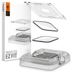 Spigen SPIGEN PROFLEX HYBRID GLASS "EZ FIT" 2BALENÍ APPLE HODINKY 7/8 (41 MM)