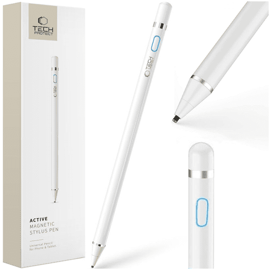 Tech-protect TECH-PROTECT ACTIVE STYLUS PEN BÍLÉ