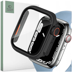 Tech-protect TECH-PROTECT DEFENSE360 APPLE WATCH 7/8/9 (45 MM) ČERNÁ/ORANŽOVÁ