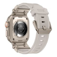 Tech-protect TECH-PROTECT DELTA PRO APPLE HODINKY 4 / 5 / 6 / 7 / 8 / 9 / SE / ULTRA 1 / 2 (42 / 44 / 45 / 49 MM) STARLIGHT/TITANIUM