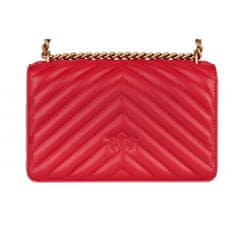 Pinko Kabelky elegantní červené Mini Icon Rosso