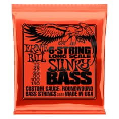 Ernie Ball 2838 Ernie Ball 6-string Slinky Bass Long Scale Nickel Wound .032 - .130 struny na baskytaru