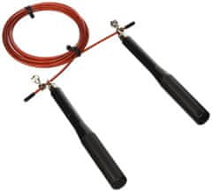 Popron.cz Gymnastika Unisex Pro Speed Rope, černo/červená, 300 cm