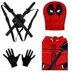 Korbi Kostým Deadpool, sada se 2 meči, pro dospělé, velikost 190 XL/XXL