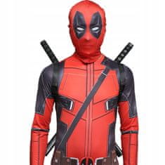 Korbi Kostým Deadpool, sada se 2 meči, pro dospělé, velikost 190 XL/XXL