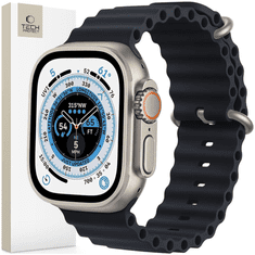 Tech-protect TECH-PROTECT ICONBAND PRO APPLE WATCH 4 / 5 / 6 / 7 / 8 / 9 / SE / ULTRA 1 / 2 (42 / 44 / 45 / 49 MM) ČERNÁ