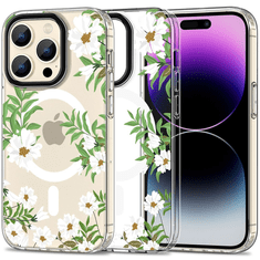 Tech-protect TECH-PROTECT MAGMOOD MAGSAFE IPHONE 15 PRO MAX SPRING DAISY