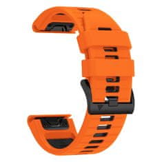 Tech-protect TECH-PROTECT ICONBAND PRO GARMIN FENIX 3 / 5X / 3HR / 5X PLUS / 6X / 6X PRO / 7X ORANŽOVÁ/ČERNÁ