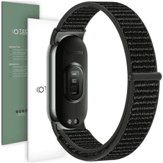 Tech-protect TECH-PROTECT NYLON XIAOMI SMART BAND 8/8 NFC ČERNÝ