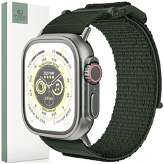 Tech-protect TECH-PROTECT SCOUT APPLE HODINKY 4 / 5 / 6 / 7 / 8 / 9 / SE / ULTRA 1 / 2 (42 / 44 / 45 / 49 MM) VOJENSKÁ ZELENÁ