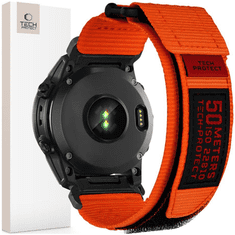 Tech-protect TECH-PROTECT SCOUT PRO GARMIN FENIX 3 / 5X / 3HR / 5X PLUS / 6X / 6X PRO / 7X ORANŽOVÁ